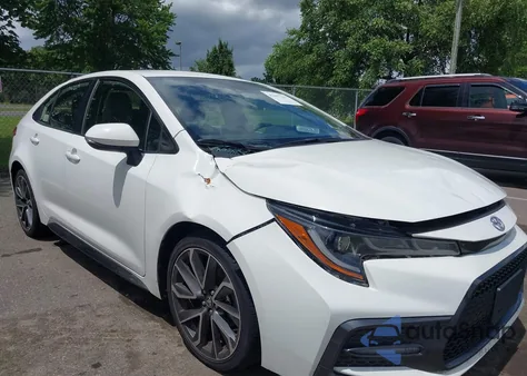 2020 Toyota Corolla Se z USA, uszkodzony, nr VIN JTDS4RCE3LJ027491